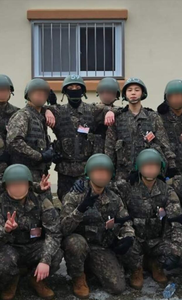 جونغكوك و جيمين بعد تدريب غرفة الغاز العسكري : آراء الكوريين