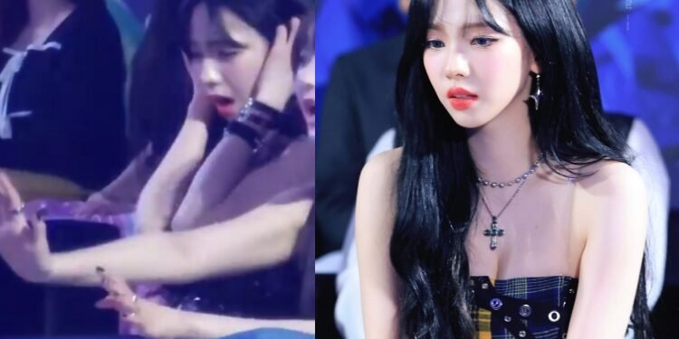 اصيبت كارينا بالرعب في حفل هانتيو الموسيقية 2024 عندما مشاهدة هذا