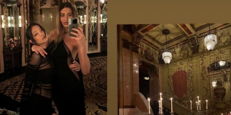 جيني في حفل ميلاد ذا ويكند في لوس انجلوس