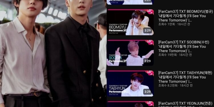 معجبو يونجون سوبين TXT يقومون بشراء مشاهدات على اليوتيوب : آراء الكوريين