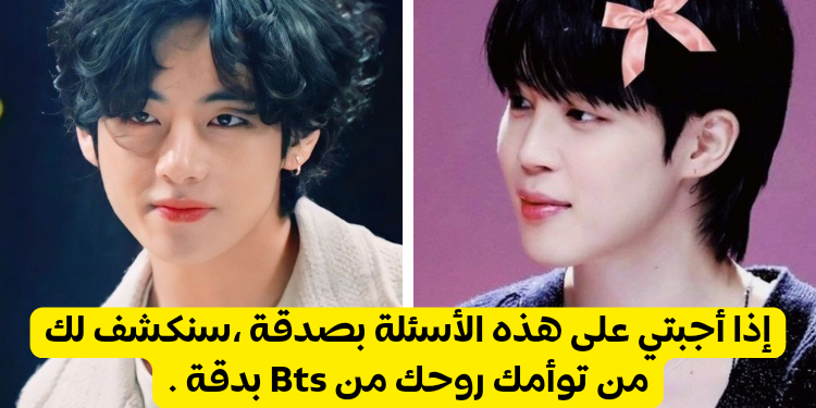 أي عضو من بتس هو توأم روحك ؟