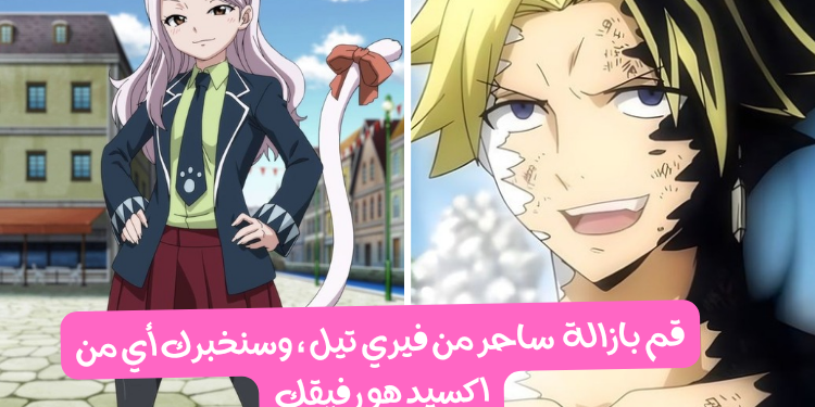 اختبار : قم بازالة ساحر من فيري تيل ، وسنخبرك أي من اكسيد هو رفيقك