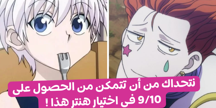 اختبار هنتر : المعجب الحقيقي فقط هو الذي سيحصل على 10/10