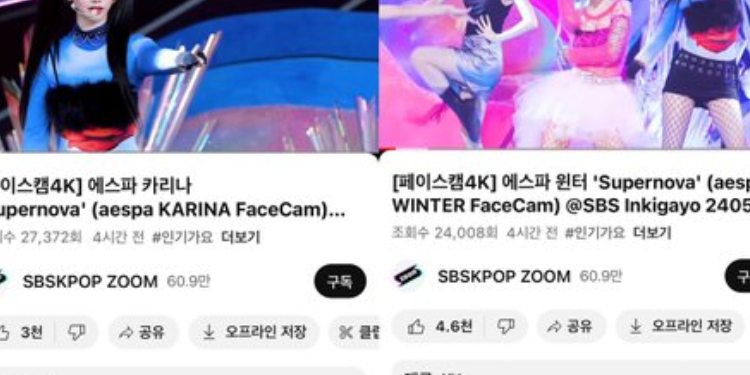 تزييف مشاهدات فانكام كارينا من ايسبا : آراء الكوريين