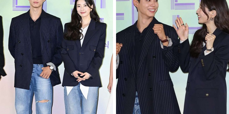 ظهور سوزي و بارك بوقوم بأزياء زوجية قوبل بردود أفعال متباينة