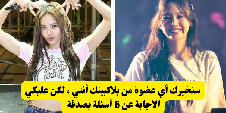 أي عضوة في بلاك بينك أنت ؟