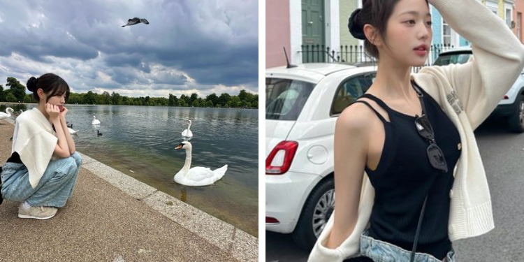 صور وونيونغ و هي تستمتع بوقتها في اوروبا