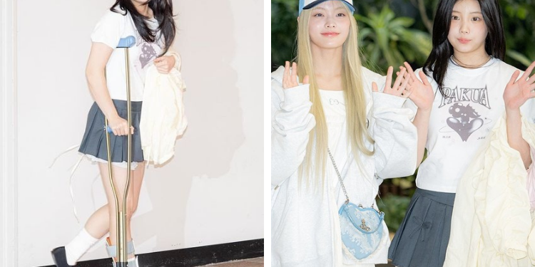 ظهور وونهي من ايليت بالعكاز تثير الغضب ضد وكالة الفرقة : آراء الكوريين