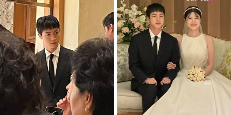 تم رصد جين من بتس في حفل زفاف ابنة عمه