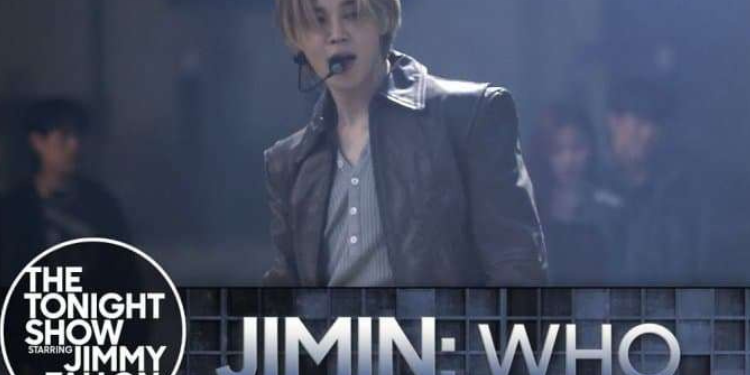 جيمين يقدم أداء حي لأغنيته WHO في برنامج جيمي فالون: آراء الكوريين