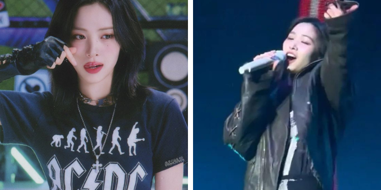 ريوجين من ITZY تواجه رد فعل عنيفًا بعد أن ارتداء السراويل الداخلية على المسرح