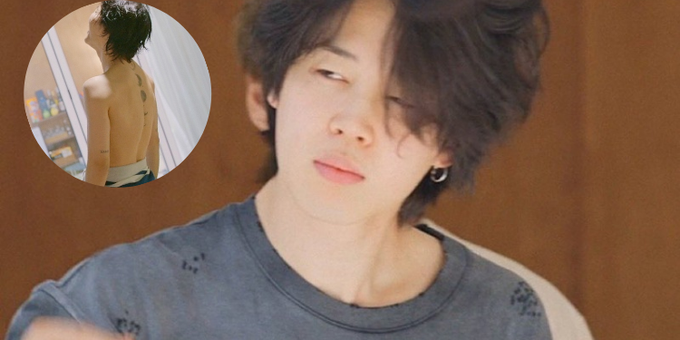 جيمين عضو فرقة BTS يخلع قميصه ويظهر وشومه في "هل أنت متأكد؟!"