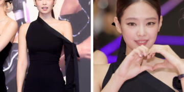 يبدو جسد جيني مثالي في حدث السجادة الوردية لوثائقي جولة بورن بينك: آراء