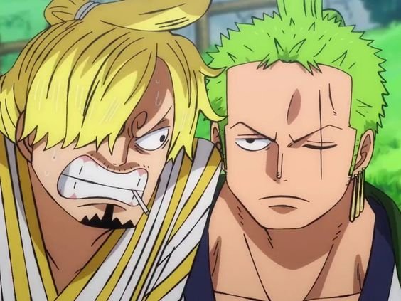 لوفي زورو أم سانجي من تشبه من انمي ون بيس ؟
