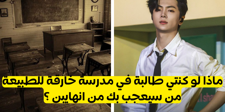 ماذا لو كنتي في مدرسة خارقة للطبيعة اكتشفي من سيعجب بك ( نسخة انهايبن )