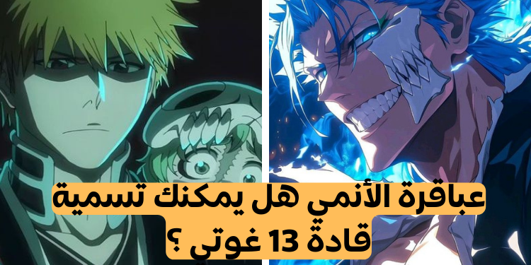 مسابقة الغوتي 13 من بليتش : هل يمكنك تسمية جميع قادة المنظمة ؟