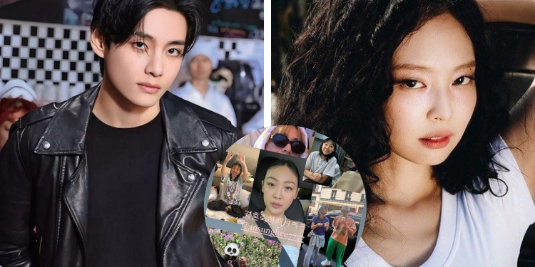 هنأ تايهيونغ وجيني صديقتهما المشتركة بمناسبة حفل زفافها.