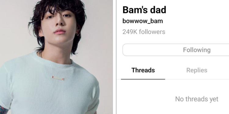 حساب جونغكوك على ثريدز " إنه أفضل أب": آراء