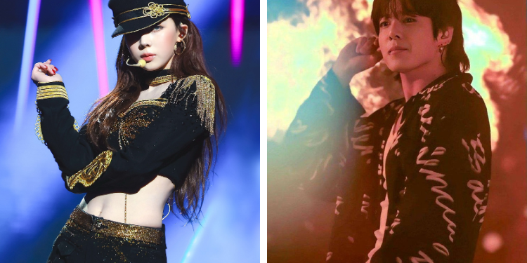 علاقة جونغكوك و وينتر تعود للواجهة مجددا بعد حضوره لحفله فرقة ايسبا