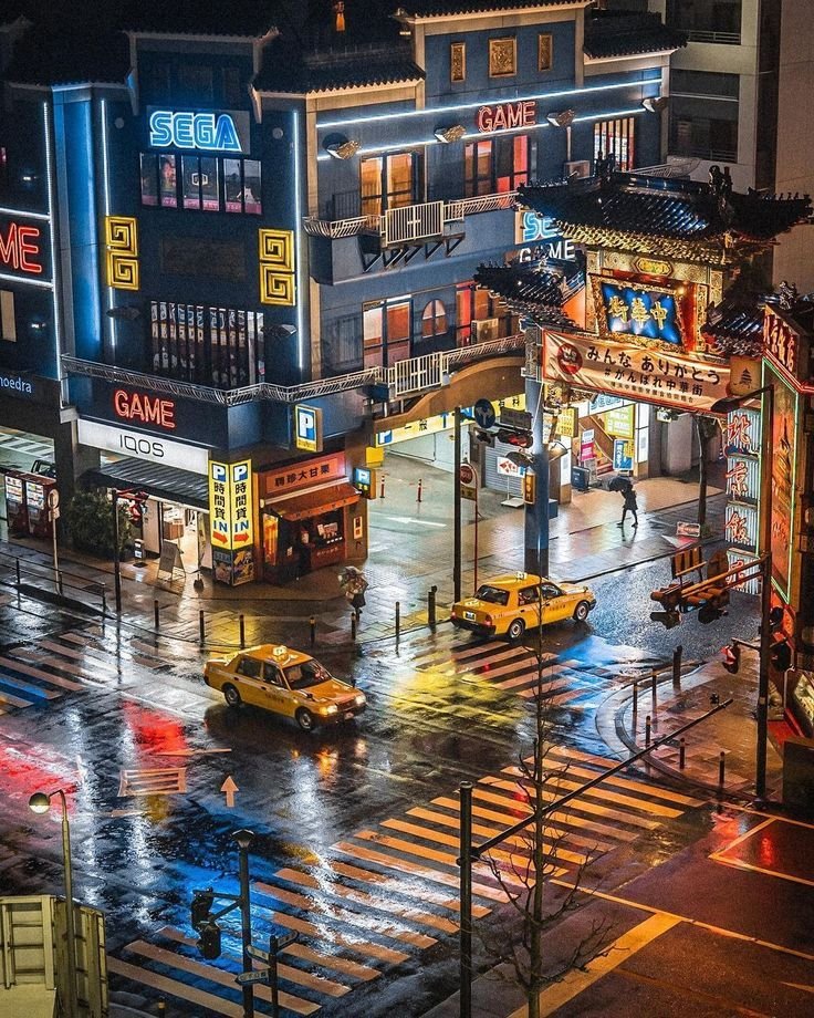 تقاطع الطرق اليابان