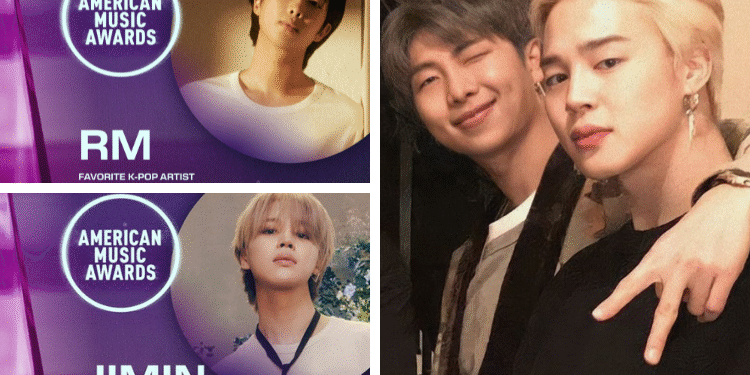 ترشيح جيمين و نامجون لجائزة ama لعام 2025 يتسبب في انقسام الآرمي