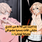 اختبار مايكي طوكيو ريفنجرز : هل تعرف قائد عصابة تومان؟