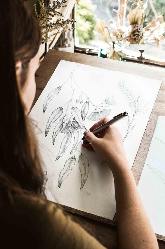 رسامة