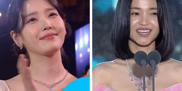 فازت كيم تايري على آيو بجائزة أفضل ممثلة في حفل جوائز بيكسانغ