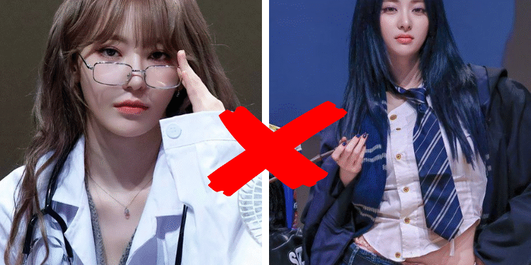 قم باقصاء عضوة من فرقة ليسيرافيم؟