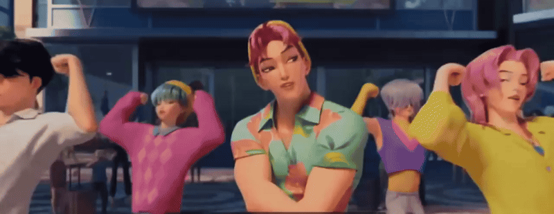اختبار من سيواعدك من فرقة ساجا بويز من فيلم KPOP DEMON HUNTERS