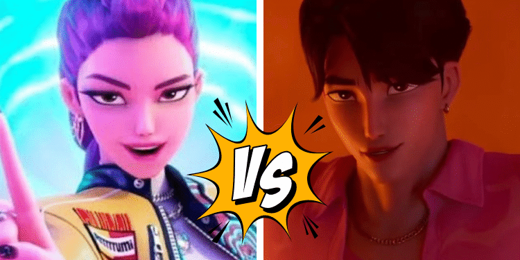 من بايسك من فرقة هانتريكس وساجا بويز من فيلم صائدو شياطين الكيبوب؟