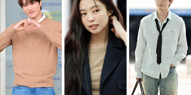 جيني وتايهيونغ وكاي يظهرون في مطار اينتشون الدولي في نفس الوقت