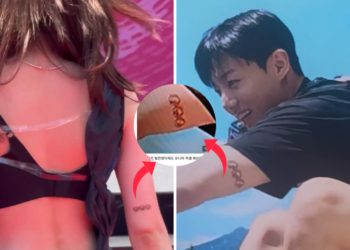 جونغكوك ووينتر يحصلان على وشم ثنائي مطابق؟ آراء الكوريين