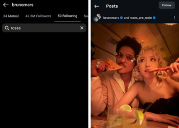 برونو مارس يلغي متابعة روزي من بلاكبينك بعد خسارتهما في جميع ترشيحات الغرامي