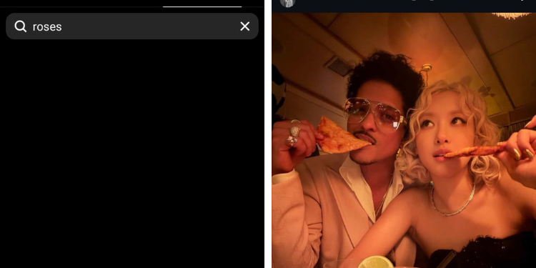 برونو مارس يلغي متابعة روزي من بلاكبينك بعد خسارتهما في جميع ترشيحات الغرامي