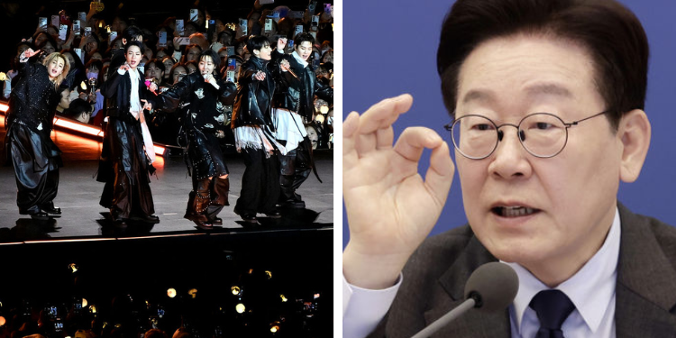 تصريحات رئيس كوريا الجنوبيةعن فرقة بتس تثير ردود فعل متباينة بين الكوريين